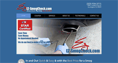 Desktop Screenshot of ez-smogcheck.com
